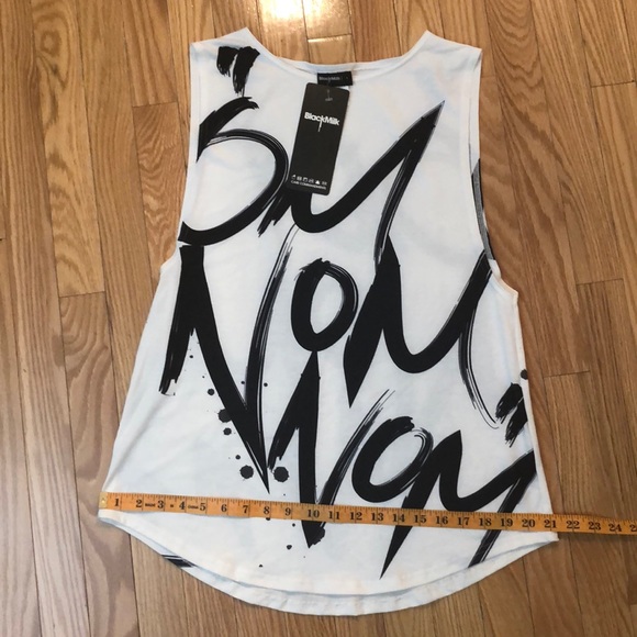 BLACKMILK NWT Om Nom muscle tank size small - Picture 6 of 11